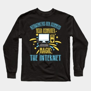 Networking For Dummies Magic Long Sleeve T-Shirt